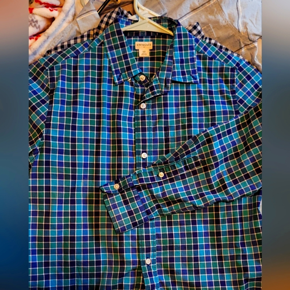 (3) Crewcuts By J Crew Boys button downs- never worn
